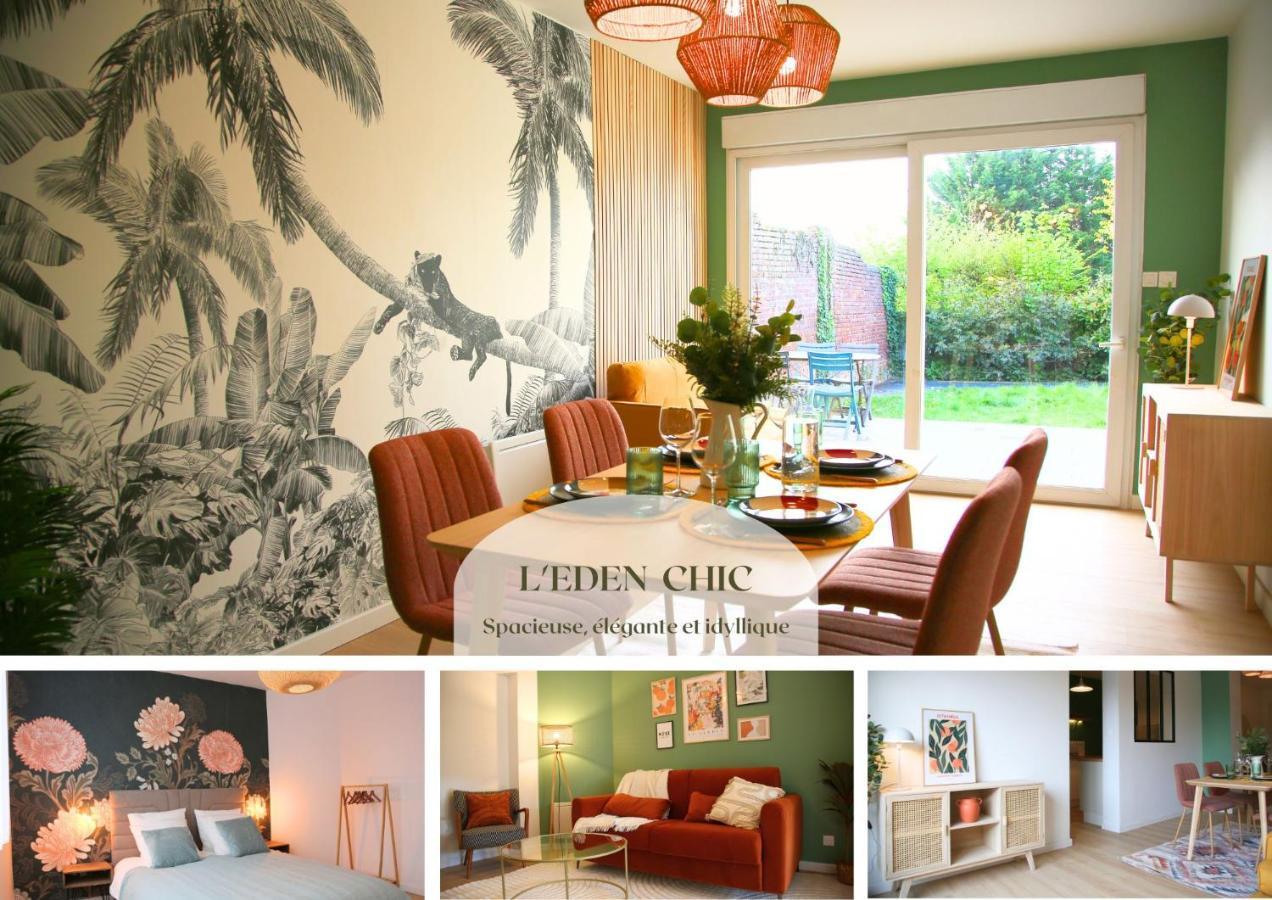L'Eden Chic - Balneo - Jardin - Parking Gratuit Leilighet Arras Eksteriør bilde
